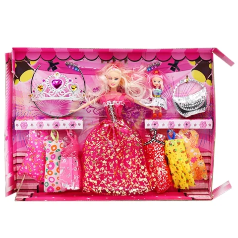 11.5" Beauty Doll With Fashion Accessories