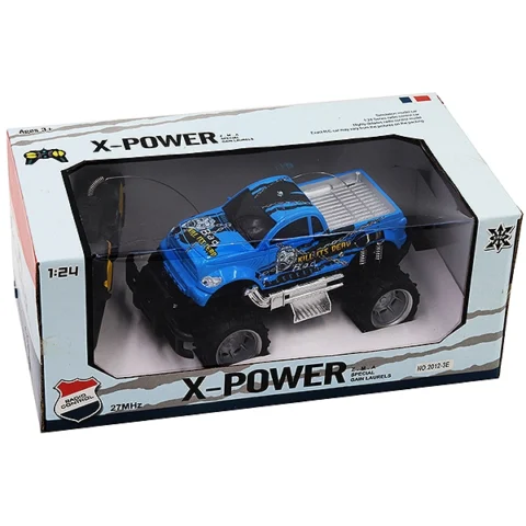 1:24 Scale X-Power Rc Truck 27Mhz