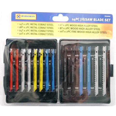 14pc Jigsaw Blades