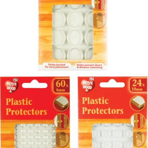 151 Assorted Plastic Protectors