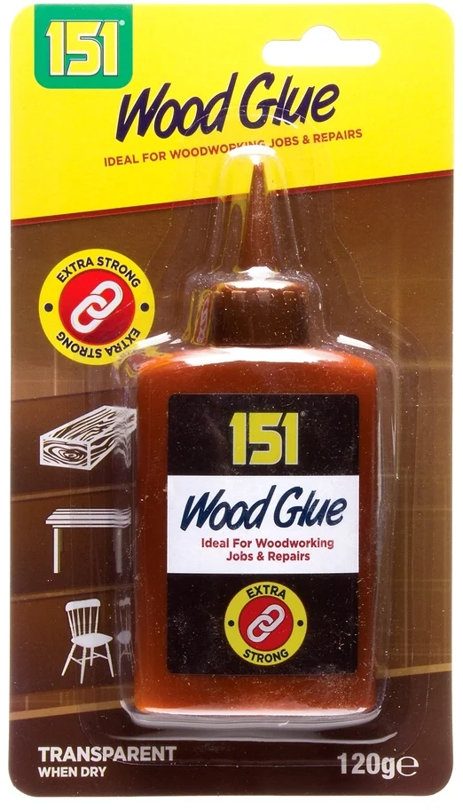 151 Extra Strong Transparent Wood Glue 120g