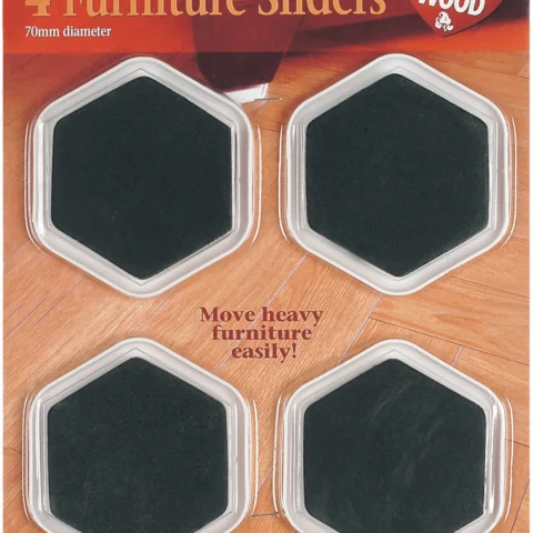 151 Love Your Wood Furniture Sliders 70mm 4 Pack