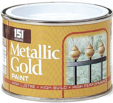 151 Metallic Gold Paint 180ml