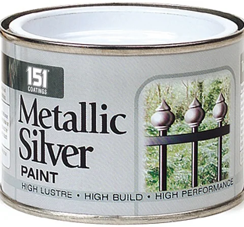151 Metallic Silver Paint 180ml