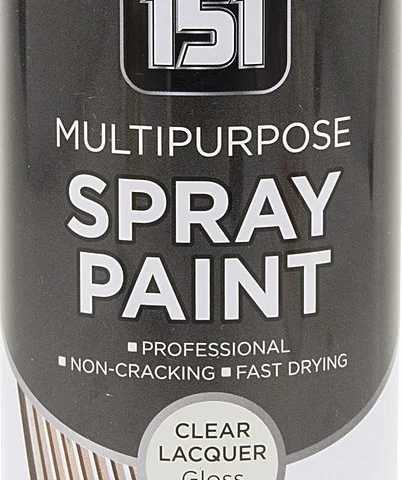 151 Multipurpose Spray Paint Clear Lacquer 400ml