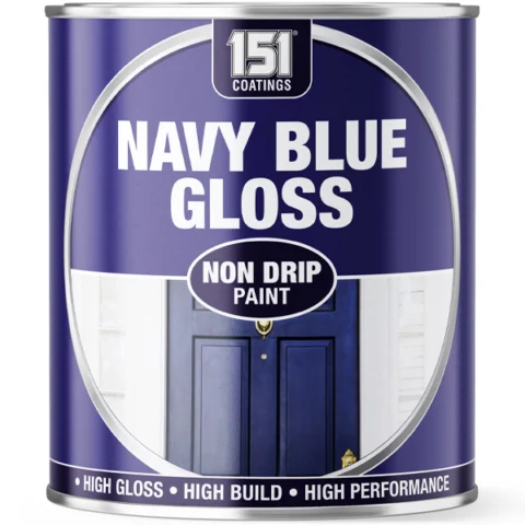 151 Navy Blue Gloss Non-Drip Paint 300ml