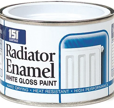 151 Radiator Enamel White Gloss Paint 180ml