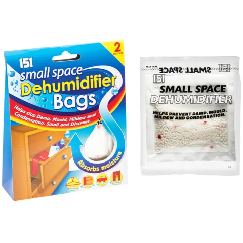 151 Small Space Dehumidifier Bags 2 X 50ml