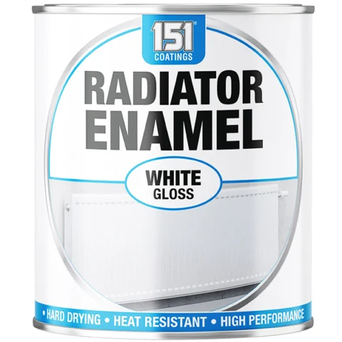 151 White Gloss Radiator Enamel Paint 300ml