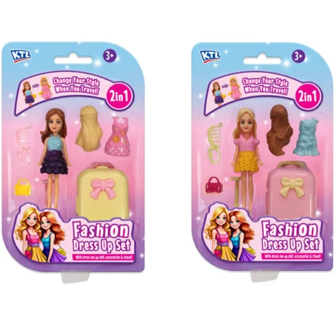 2-in-1 Fashion Dress Up Set Assorted