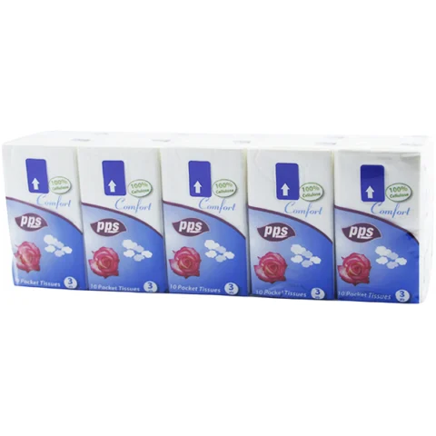 3-Ply Comfort Pocket Napkin Tissues 10 Pack