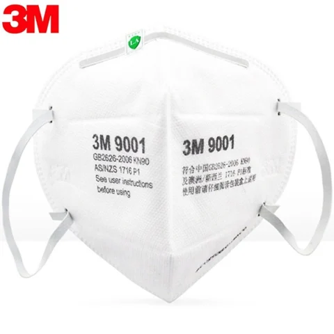 3m 9001 Particulate Respirator Noseclip Mouth Masks