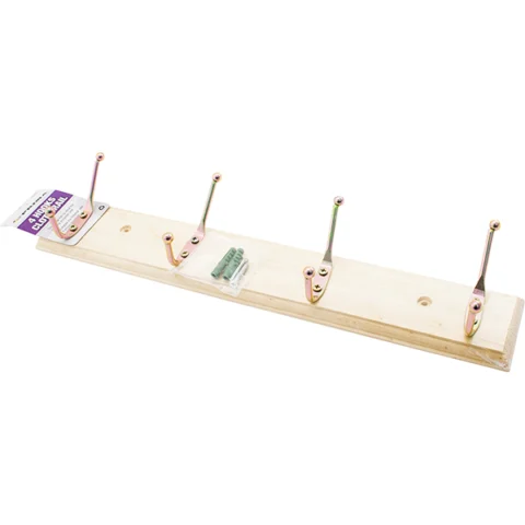 4 Hook Hat & Coat Rack