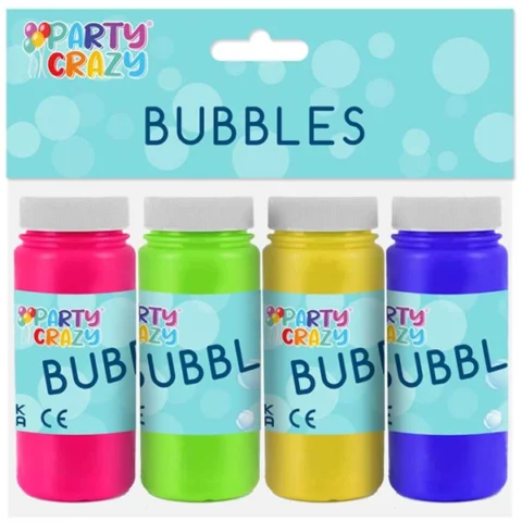 4 Tubs Of 60ml Magic Bubbles