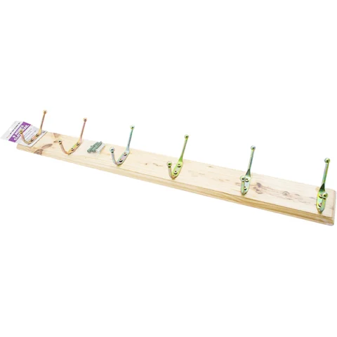6 Hook Hat & Coat Rack