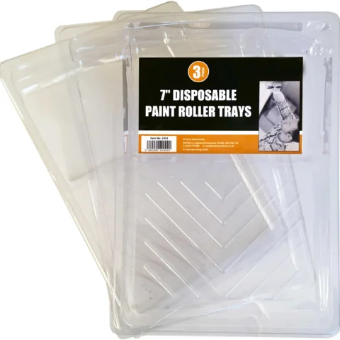 7" Disposable Paint Roller Trays 3 Pack