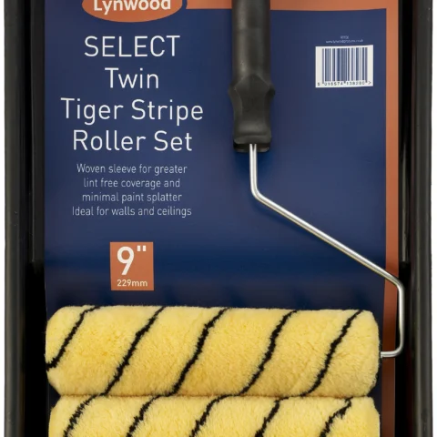 9" Tiger Stripe Roller Twin Sleeve