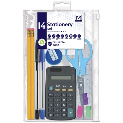 A* Stationery Set 14pc