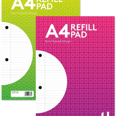 A4 Refill Pad 2 Assorted Bright Colours