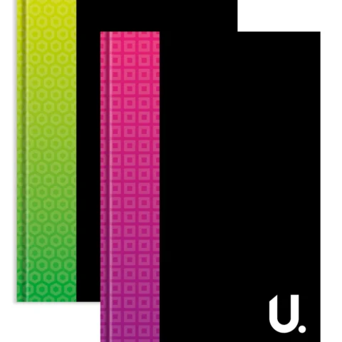 A5 Hardback Book 2 Assorted Bright Colours