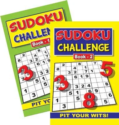 A5 Sudoku Challenge Book (No Vat)