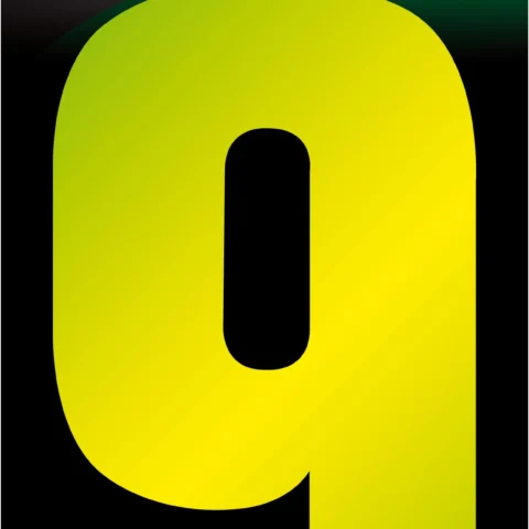 Adhesive Hi Vis Luminous Yellow Wheelie Bin Number 9
