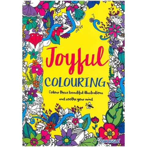 Adult Joyful Colouring Book