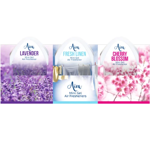 Aira Assorted Fragrance Mini Gel Air Freshener 3 Pack