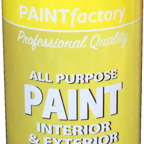 All Purpose Candy Yellow Spray Paint 400ml Non Cracking Petrol Resistance (Metal,Wood And Plastic)