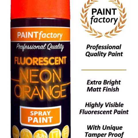All Purpose Neon Orange Spray Paint 400ml
