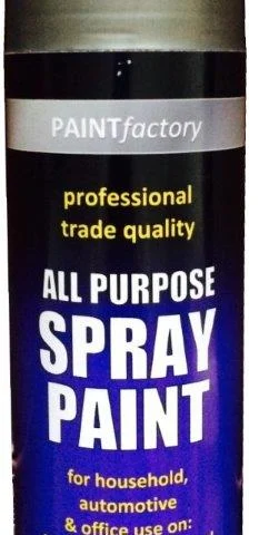 All Purpose Spray Paint Metallic Silver 500ml