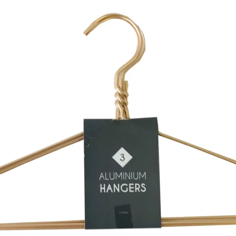 Aluminium Clothes Hanger 3pk