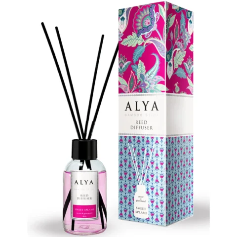 Alya Bamboo Stick Sweet Splash Reed Diffuser 100ml