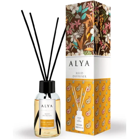 Alya Bamboo Stick Woody Oriental Reed Diffuser 100ml
