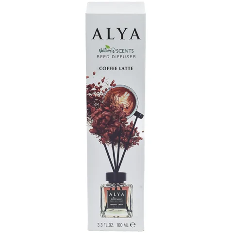 Alya Coffee Latte Reed Diffuser 100ml