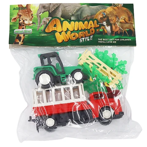 Animal World Mini Farming & Tractor Play Set