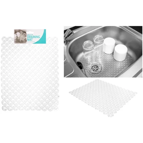 Anti-Slip Draining Mat 32 X 25cm