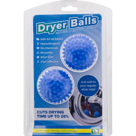 Anti-Static Laundry Dryer Balls 2pc
