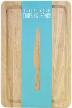 Apollo Hevea Wood Chopping Board 30cm X 20cm