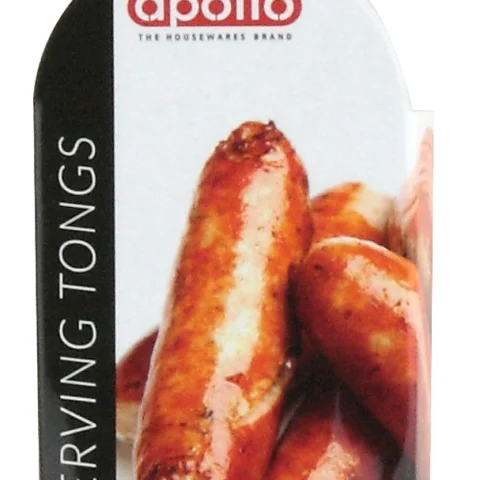 Apollo Metal Tongs 9"