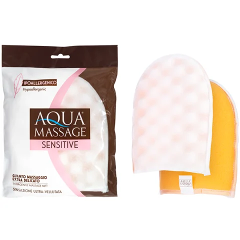 Aqua Hypoallergenic Sensitive Gentle Massage Mitt