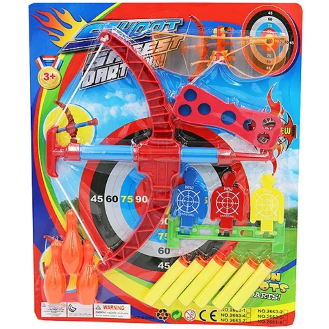 Archery Play Set With Darts & Accessories
