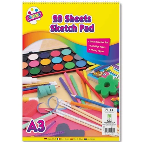 Artbox A3 Sheets Sketch Pad 20 Sheets