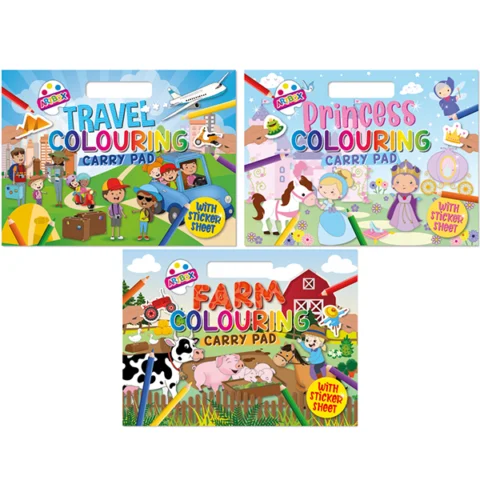 Artbox A4 Colouring Carry Pad