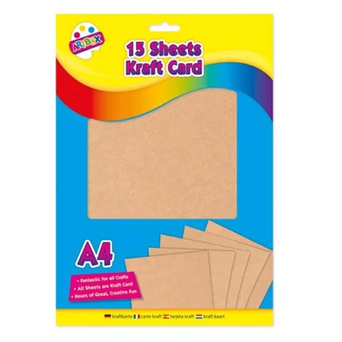 Artbox A4 Kraft Card 15 Sheets