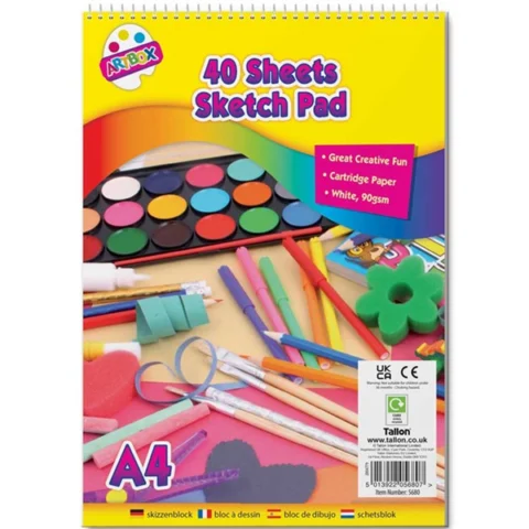 Artbox A4 Sketch Pad 40 Sheets