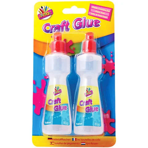 Artbox Applicator Craft Glue 80g 2 Pack