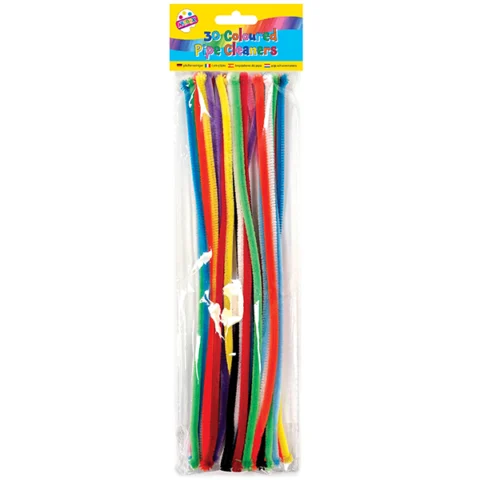 Artbox Assorted Colour Pipe Cleaners 30 Pack