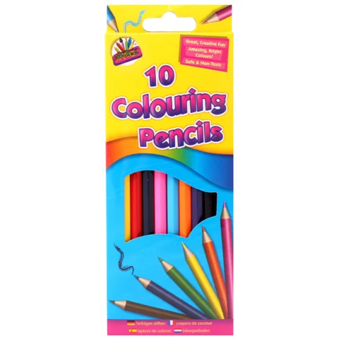 Artbox Assorted Colouring Pencils 10 Pack