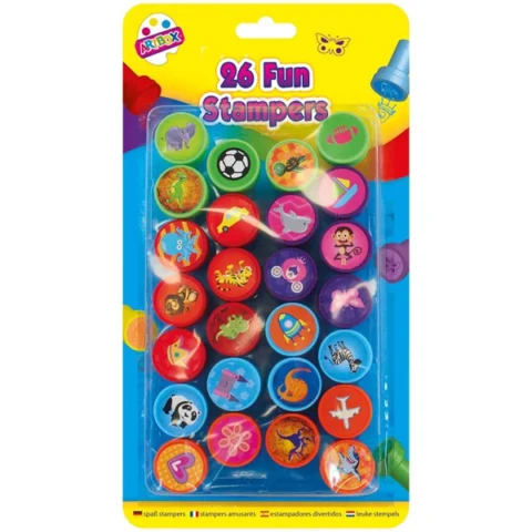 Artbox Assorted Fun Stampers 26 Pack